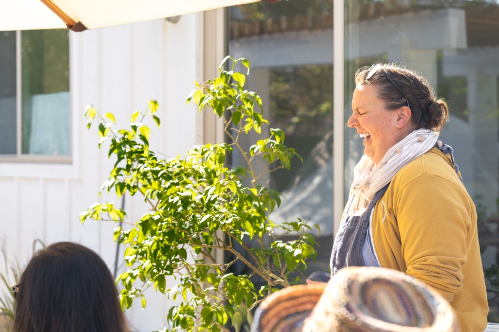 Andreya Nightingale founder of Mortar Pestle Cooking and Just Here to Cook